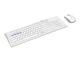 Клавиатури Rapoo 8200M + мишка, в бяло
