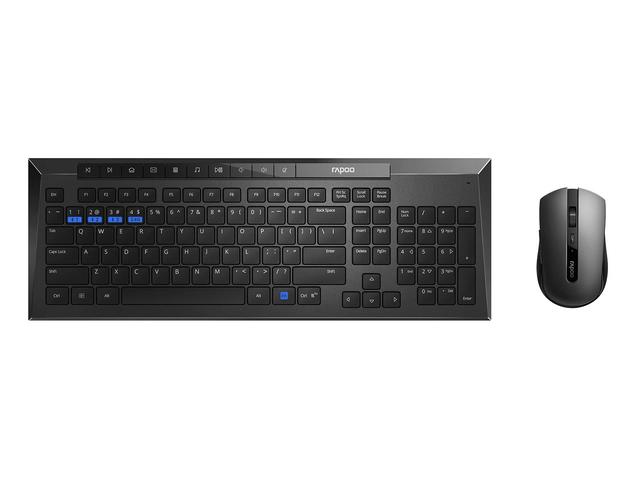 Клавиатури Rapoo 8200M + мишка