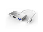 Кабели и Адаптери TeckNet TPD001 USB-C to VGA Multiport Adapter