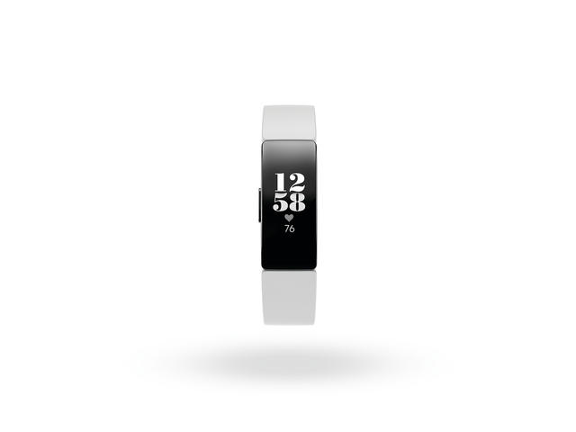 Смарт гривни Fitbit Inspire HR - White/Black