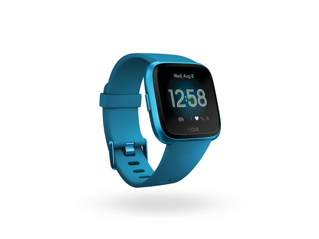 Смарт часовници Fitbit Versa Lite - Marina Blue Aluminum