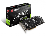 Видео карти MSI GeForce GTX 1660 ARMOR 6G OC