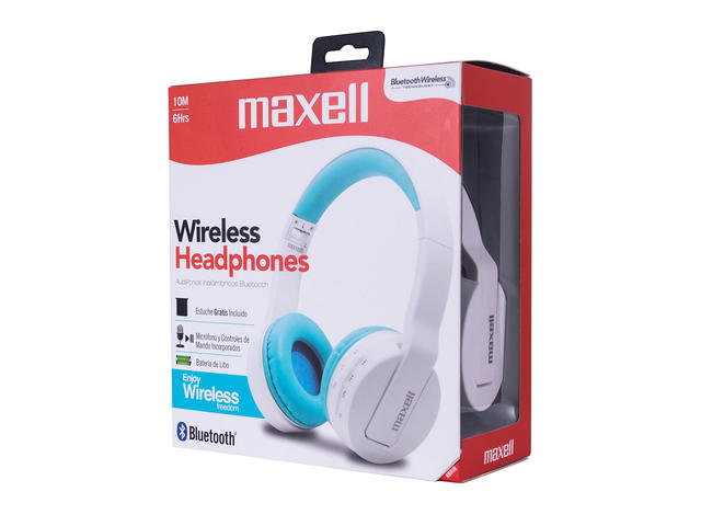 Слушалки Maxell BT800 HP Blue/White
