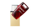 USB памети 32GB Apacer AH180 Red - USB 3.1/Type-C