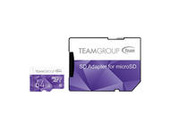 Карти памет 64GB Team Group Color microSDXC , UHS-I Class 10 + SD адаптер