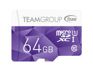 Карти памет 64GB Team Group Color microSDXC , UHS-I Class 10 + SD адаптер