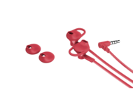 Слушалки HP In-Ear Headset 150, в червено