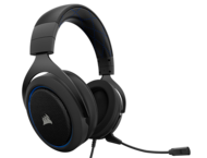 Слушалки Corsair HS50, в черно и синьо