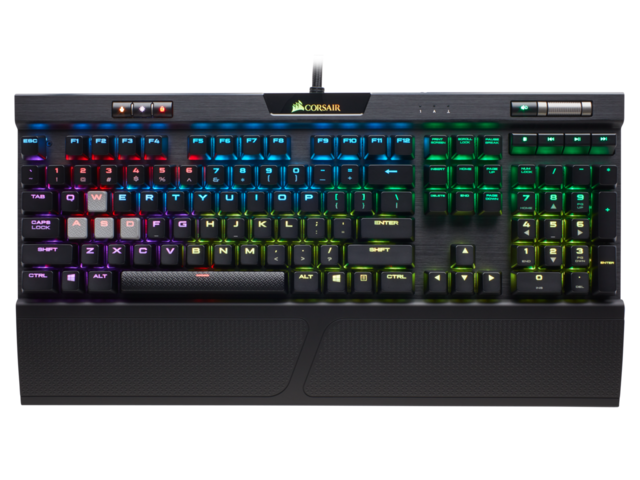 Клавиатури Corsair K70 RGB MK.2 RAPIDFIRE RGB , Cherry MX Speed