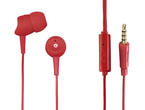 Слушалки Hama Basic 4phone, червен