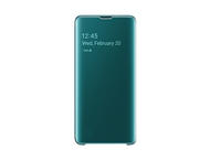 Калъфи Samsung Galaxy S10 Clear view cover Green