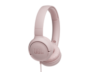 Слушалки JBL T500, в розово