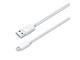 Кабели и Адаптери iLuv Premium Lightning кабел, бял