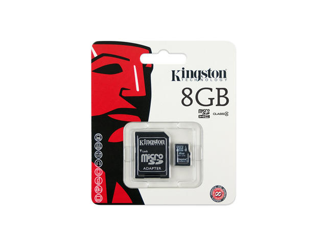 Карти памет 8GB microSD карта Kingston Class 4