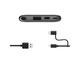 Външни батерии Hama "LED6S" Power Pack, 6000 mAh, anthracite 