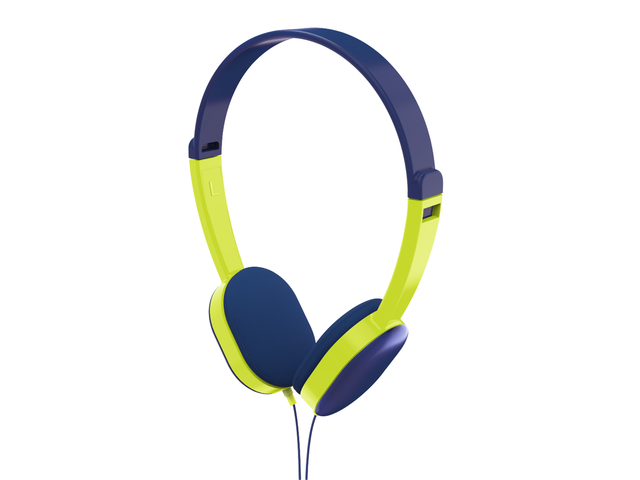 Слушалки Hama "Kids" , в синьо-жълто