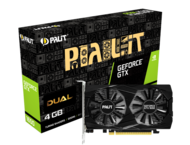 Видео карти Palit GeForce GTX 1650 4GB Dual