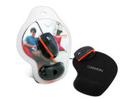 Мишки Оптична мишка Canyon CNR-MSPACK1