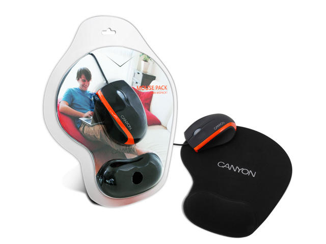 Мишки Оптична мишка Canyon CNR-MSPACK1