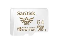Карти памет 64GB microSDXC Sandisk за Nintendo Switch