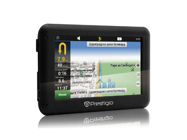 Таблети Prestigio GeoVision 4050 Navitel 4GB, черен цвят