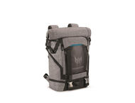 Чанти за Лаптопи Acer Predator 15.6" Gaming Rolltop Backpack Gray with Teal Blue
