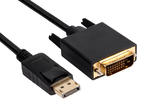 Кабели и Адаптери VCom кабел Display Port M / DVI (24+1) M 1.8m