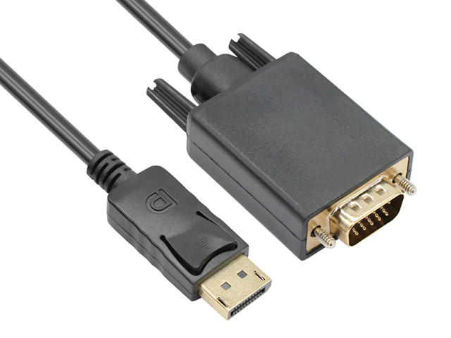 Кабели и Адаптери VCom кабел Display Port M / VGA M 1.8m