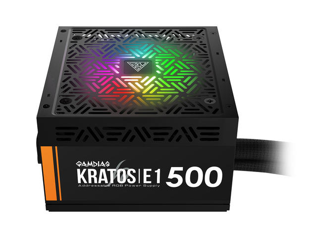 Захранвания за компютри Gamdias KRATOS E1-500 ARGB PSU
