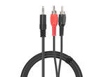 Кабели и Адаптери Speedlink Аудио Кабел 3.5mm Stereo M / 2x RCA M
