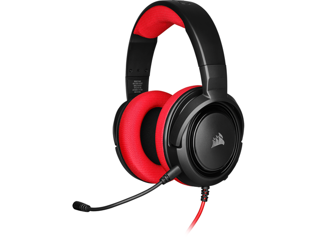 Слушалки Corsair HS35 red
