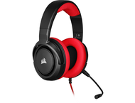 Слушалки Corsair HS35 red