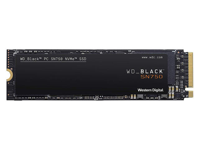SSD 500GB Western Digital Black SN750 M.2 NVMe