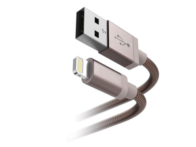 Кабели и Адаптери HAMA кабел за данни USB Lightning златист