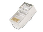 Кабели и Адаптери VCom UTP connectors Cat6 STP/Shielded/RJ45 - 20pcs pack