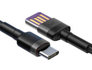 Кабели и Адаптери Baseus Cafule Quick Charge USB-C Cable Black