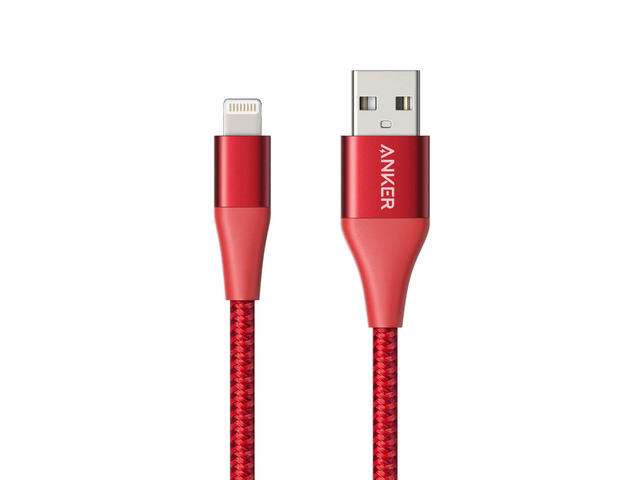Кабели и Адаптери Anker Powerline+ II Lightning cable 0.9m Red