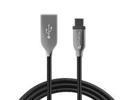 Кабели и Адаптери 4smarts FerrumCord Type-C Stainless Steel Data Cable 1m