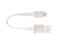 Кабели и Адаптери Just Mobile AluCable Flat Mini Lightning cable 10cm Gold