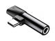 Кабели и Адаптери Baseus USB-C + 3.5 mm Adapter