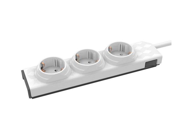 Разклонители Allocacoc PowerStrip Modular - 1.5м кабел с ключ