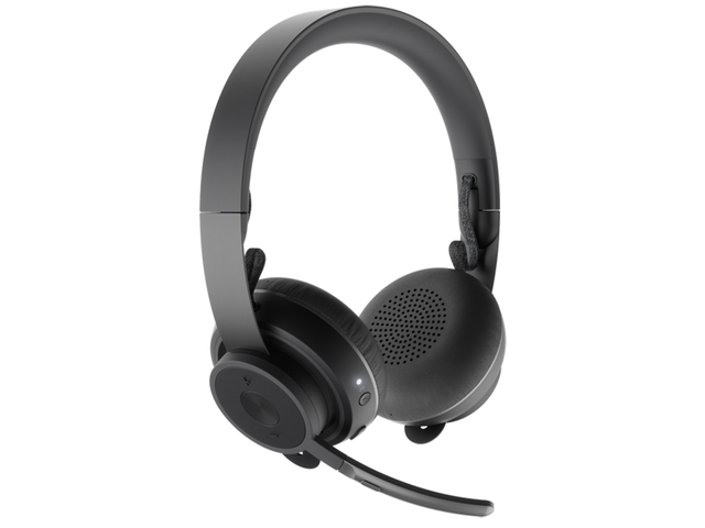 Слушалки Logitech Zone Wireless, Graphite