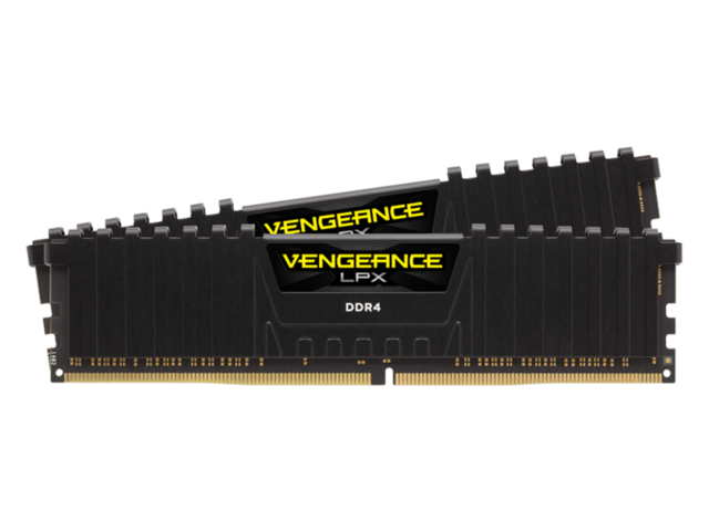 Оперативна памет 32GB (2x16GB) DDR4 3200MHz Corsair Vengeance LPX Black