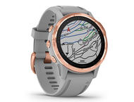 Смарт часовници Garmin Fenix 6S Sapphire Rose Gold with Silver Band