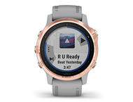 Смарт часовници Garmin Fenix 6S Sapphire Rose Gold with Silver Band