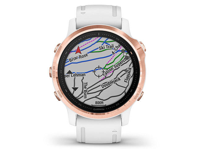 Смарт часовници Garmin Fenix 6S Pro Rose Gold with White Band