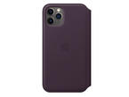 Калъфи Apple Apple iPhone 11 Pro Leather Folio - Aubergine