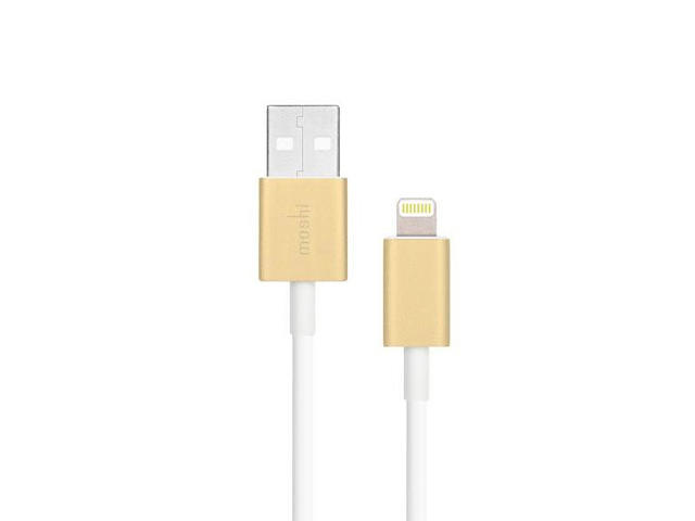 Кабели и Адаптери Moshi Lightning to USB Cable Gold 1m