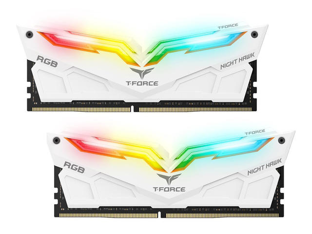Оперативна памет 16GB (2x8GB) DDR4 3200MHz Team T-Force Night Hawk White