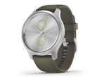Смарт часовници Garmin Vivomove Style Silver/Moss Green